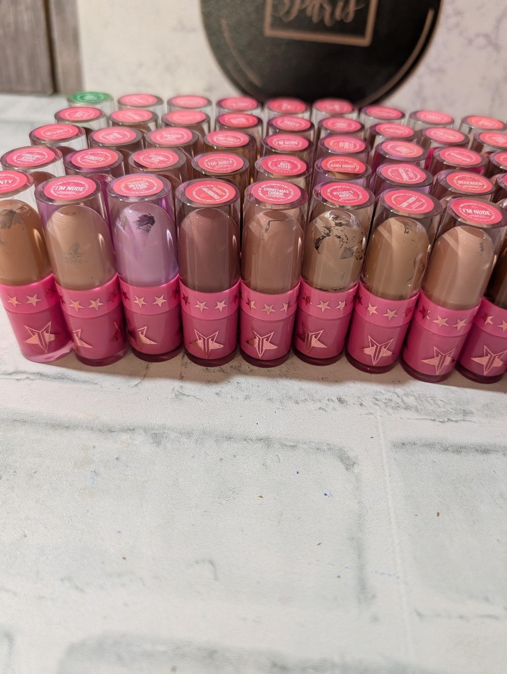 JEFFREY STAR MINI VELOUR LIQUID LIPSTICK COLLECTORS BUNDLE OF 58 - Picture 10 of 15